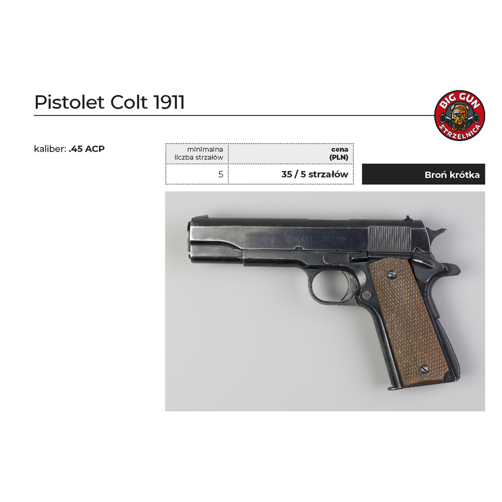Pistolet Colt 1911