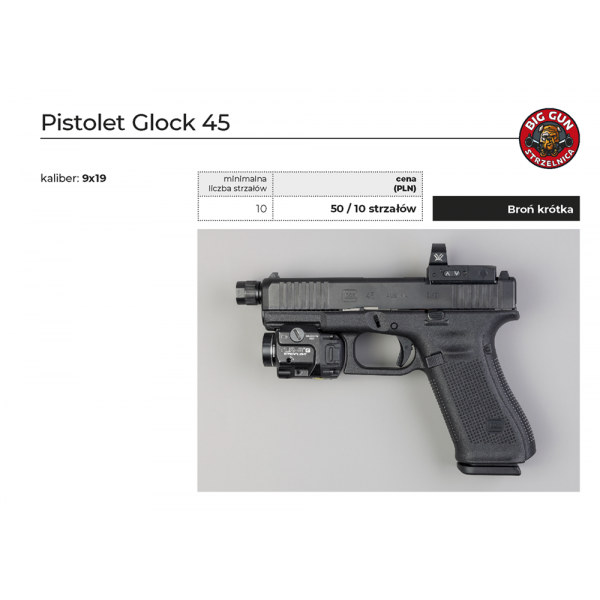 Pistolet Glock 45