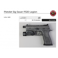 Pistolet Sig Sauer P320 Legion