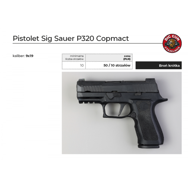 Pistolet Sig Sauer P320 Copmact