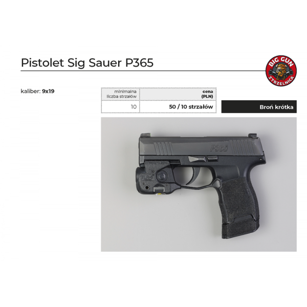 Pistolet Sig Sauer P365