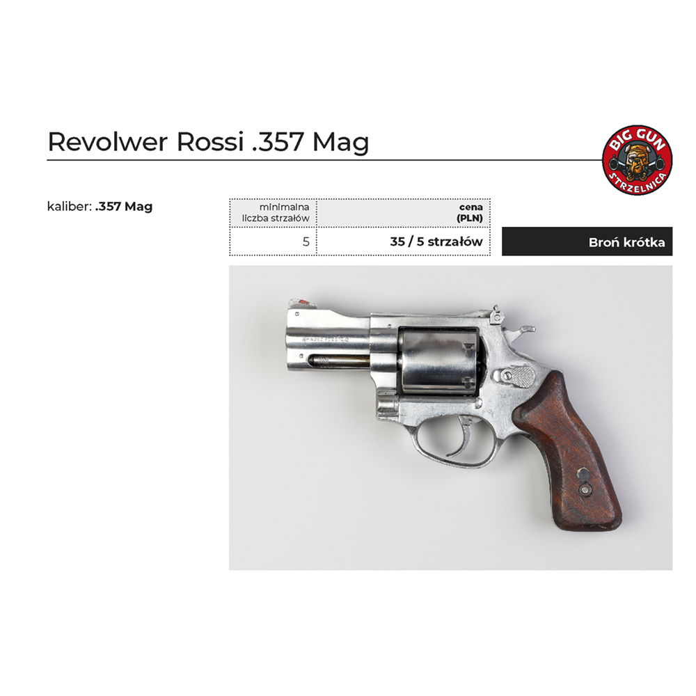 Revolwer Rossi .357 Mag