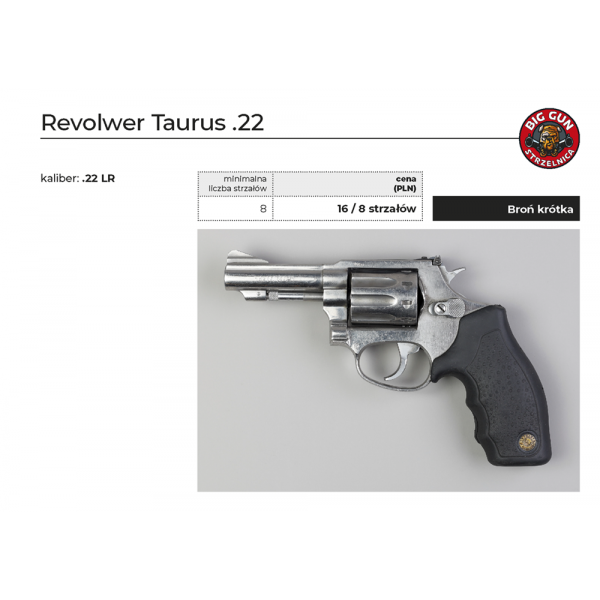 Revolwer Taurus .22