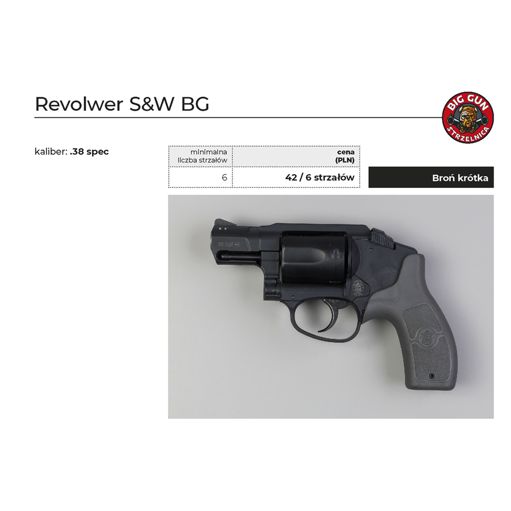 Revolwer S&W BG