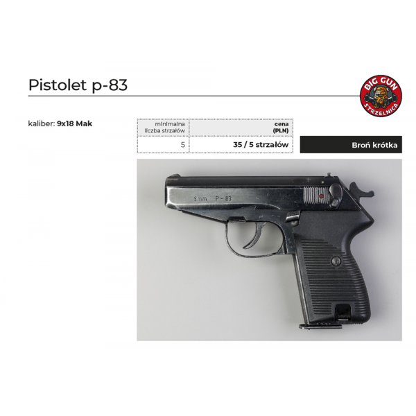 Pistolet p-83