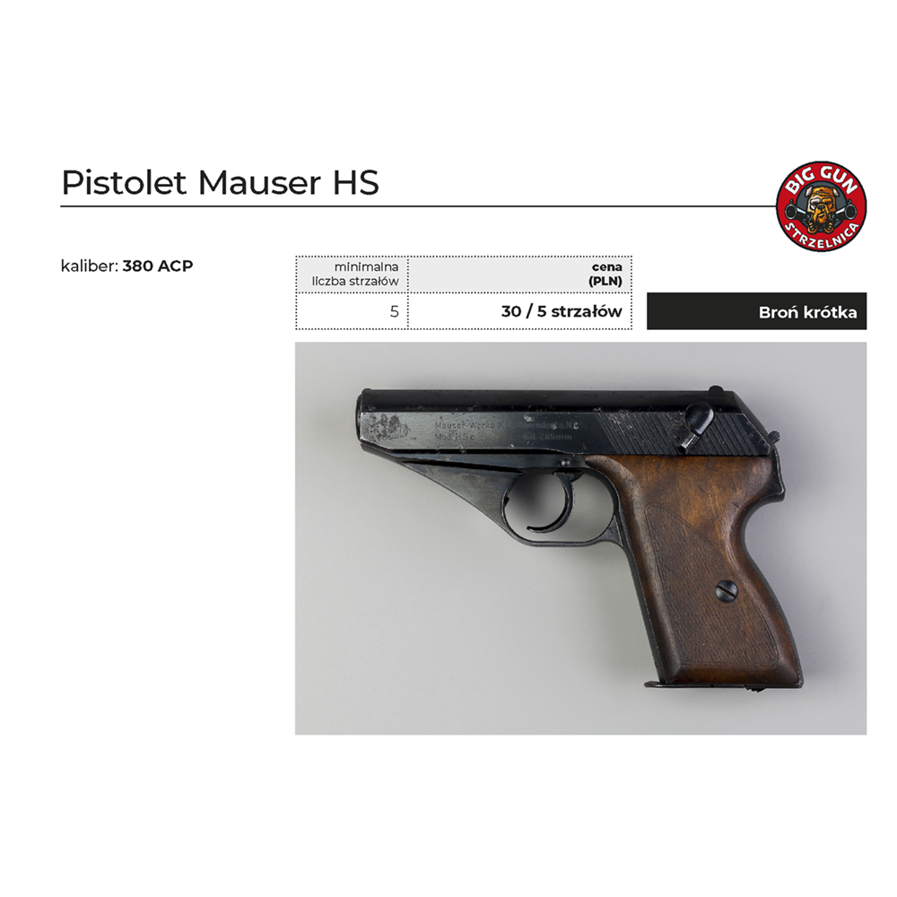 Pistolet Mauser HS
