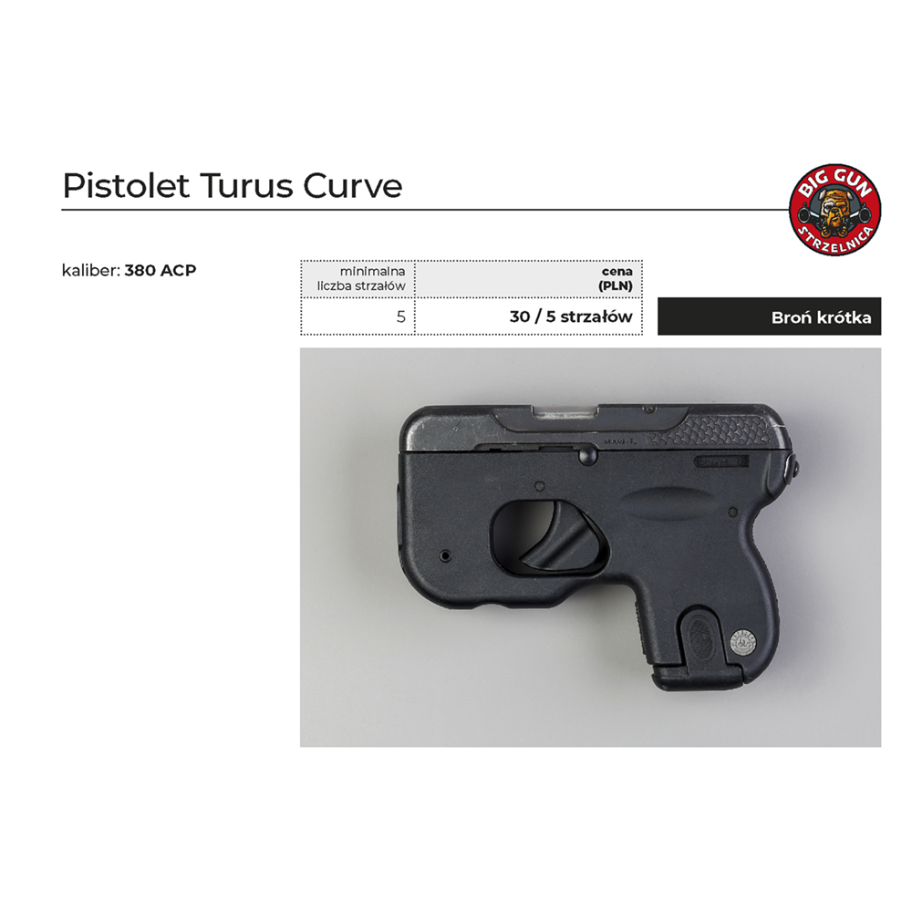 Pistolet Turus Curve