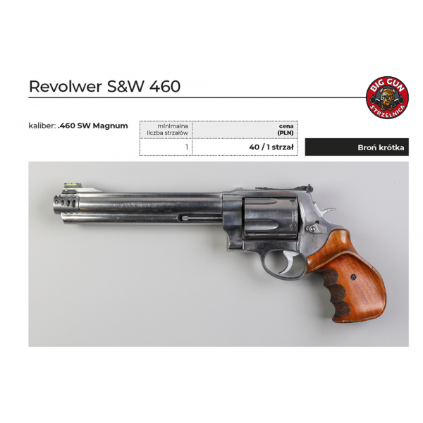 Revolwer S&W 460
