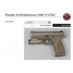 Pistolet Smith&Wesson M&P 9 VITAC