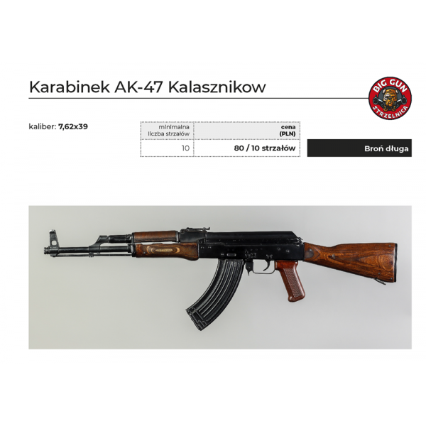 Karabinek AK-47 Kalasznikow