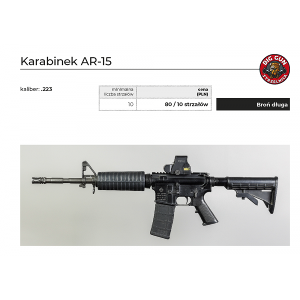 Karabinek AR-15
