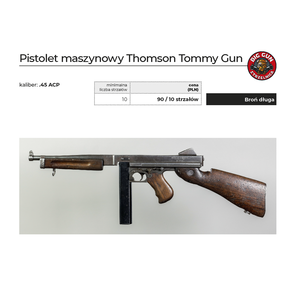 Pistolet maszynowy Thomson Tommy Gun