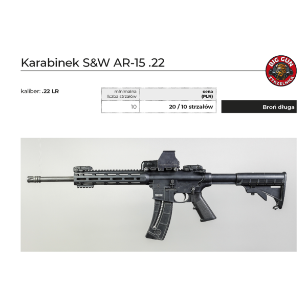 Karabinek S&W AR-15 .22