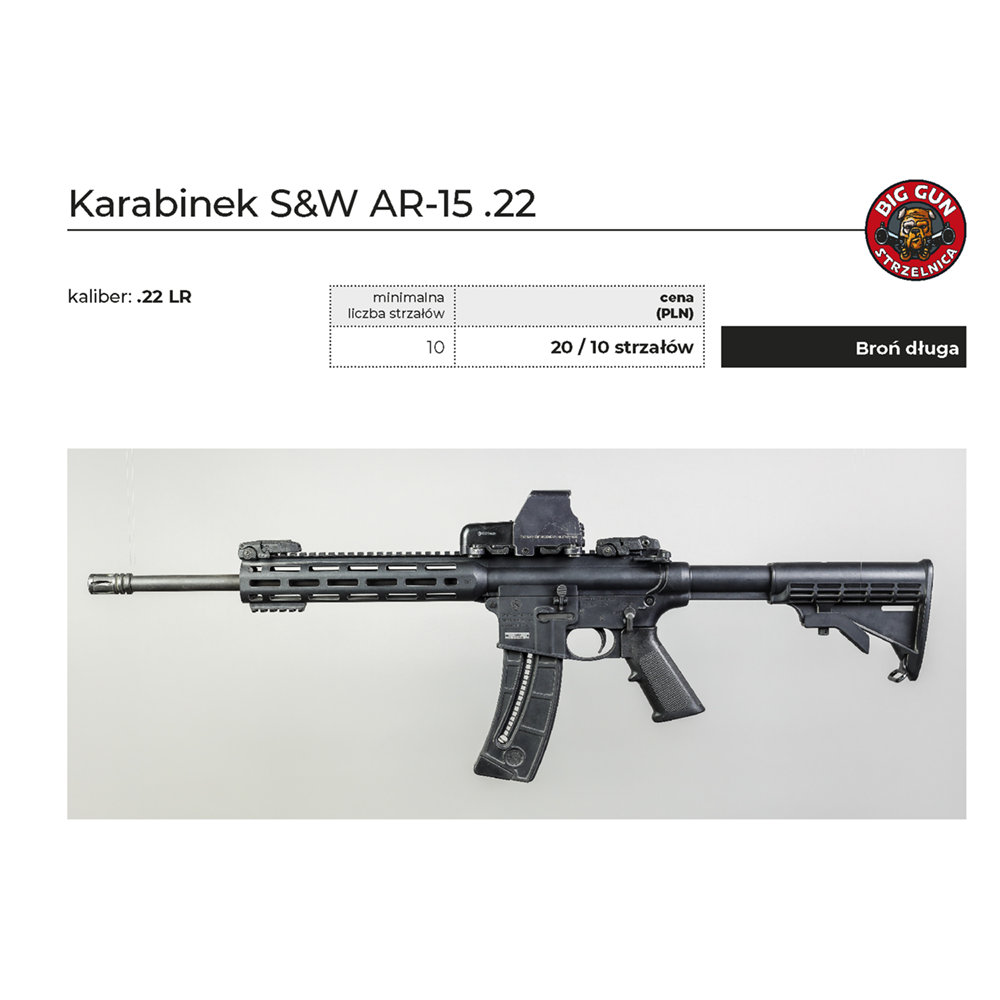 Karabinek S&W AR-15 .22